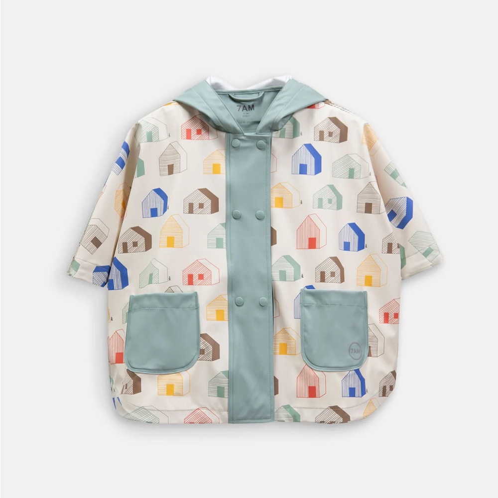 7AM Kids Colorful Raincoat